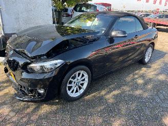 damaged commercial vehicles BMW 2-serie 218i clima/pdc/cabriolet 2018/8