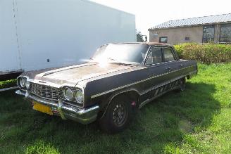 škoda dodávky Chevrolet Impala 6 cilinder benzine, sedan, slapend NL kenteken 1964/2