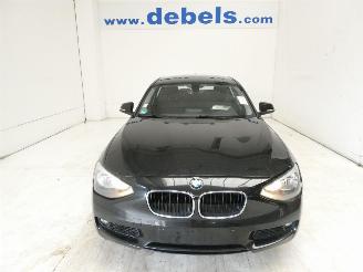 danneggiata veicoli commerciali BMW 1-serie 1.6D EFFICIENT DYNAM 2013/4